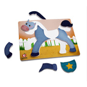 Rompecabezas El Caballo 21 x 16.5 cm - Educatodo material didáctico y juegos educativos - Educatodo