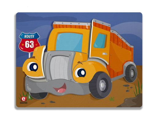 Rompecabezas El Camión 28 x 21 cm - Educatodo material didáctico y juegos educativos - Educatodo