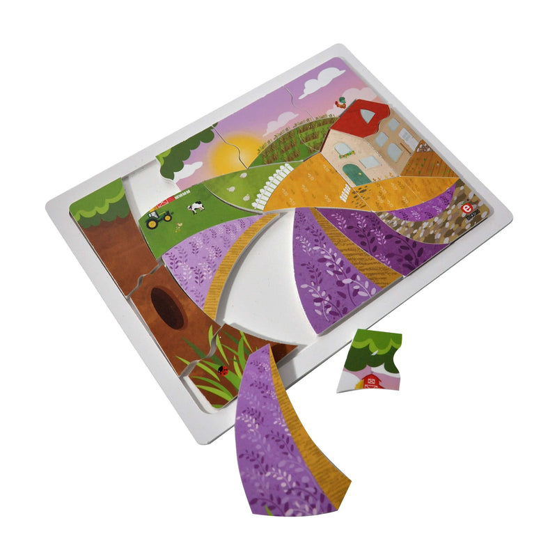 Rompecabezas El Campo C/M Gde. 28 x 21 cm - Educatodo material didáctico y juegos educativos - Educatodo