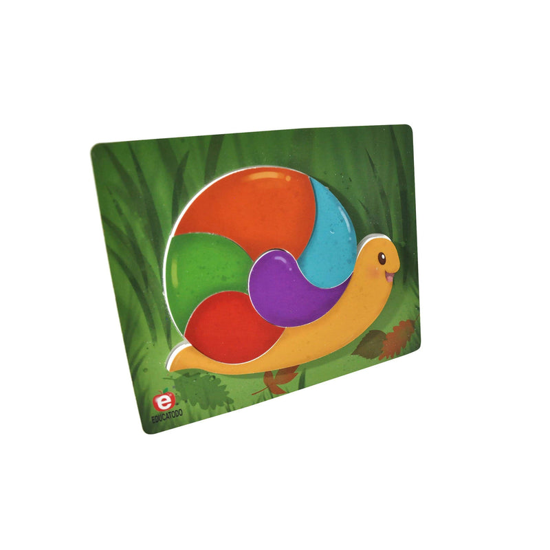 Rompecabezas El Caracol 21.5 x 17 cm - Educatodo material didáctico y juegos educativos - Educatodo