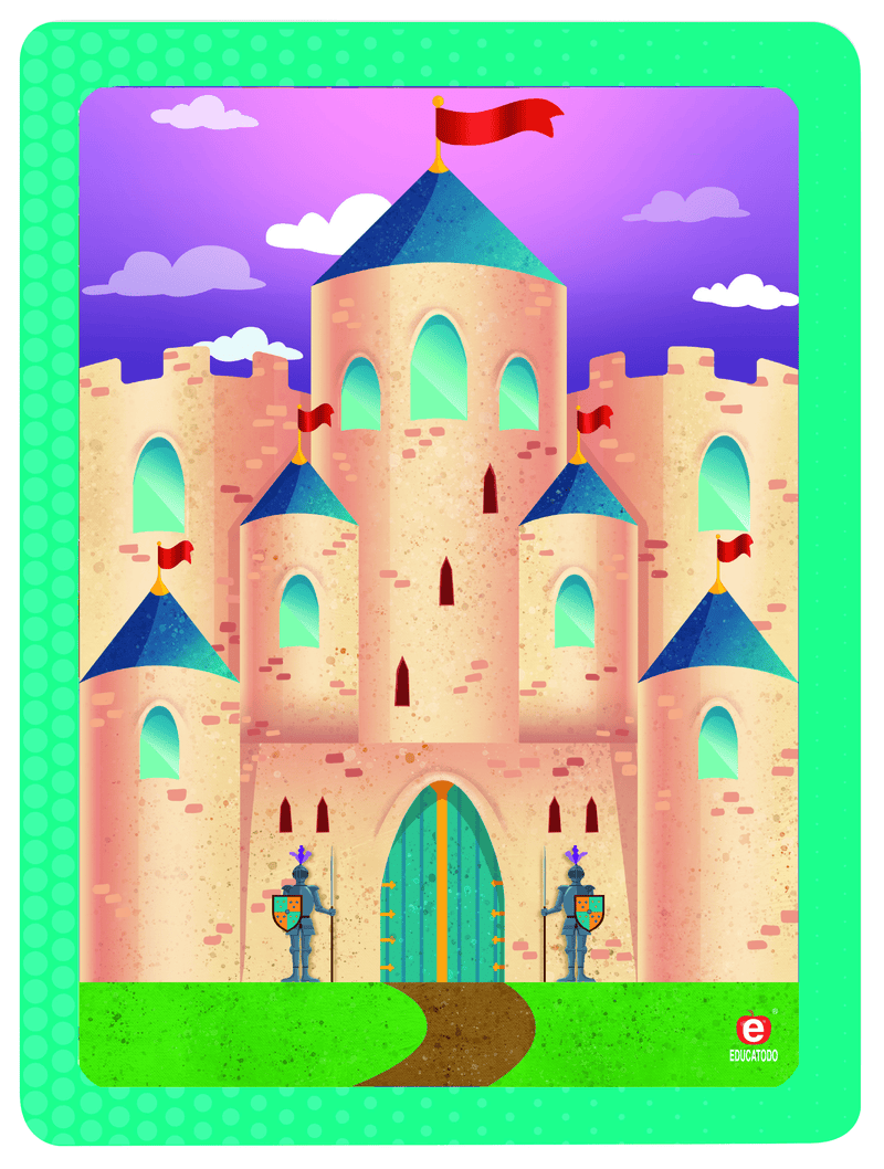 Rompecabezas El Castillo C/M Gde. 28 x 21 cm - Educatodo material didáctico y juegos educativos - Educatodo