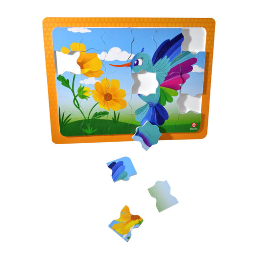 Rompecabezas El Colibrí C/M Gde. 28 x 21 cm - Educatodo material didáctico y juegos educativos - Educatodo