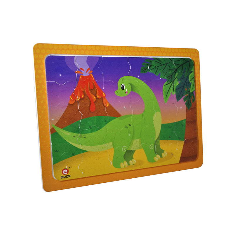 Rompecabezas El Dinosaurio C/M Gde. 28 x 21 cm - Educatodo material didáctico y juegos educativos - Educatodo