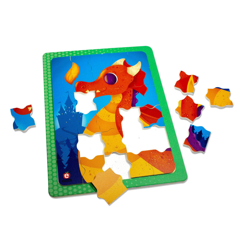 Rompecabezas El Dragón C/M Gde. 28 x 21 cm - Educatodo material didáctico y juegos educativos - Educatodo