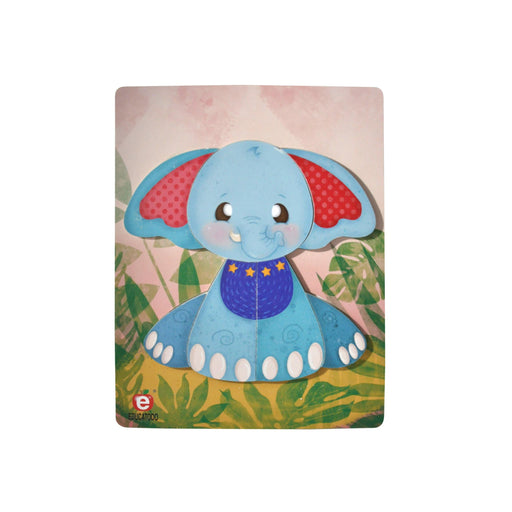 Rompecabezas El Elefante 21.5 x 17 cm - Educatodo material didáctico y juegos educativos - Educatodo
