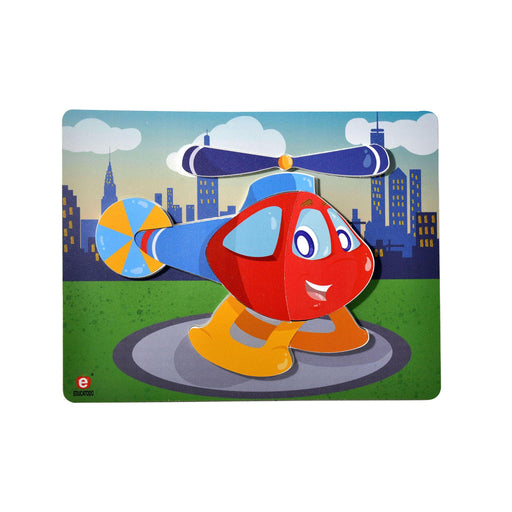 Rompecabezas El Helicóptero 28 x 21 cm - Educatodo material didáctico y juegos educativos - Educatodo