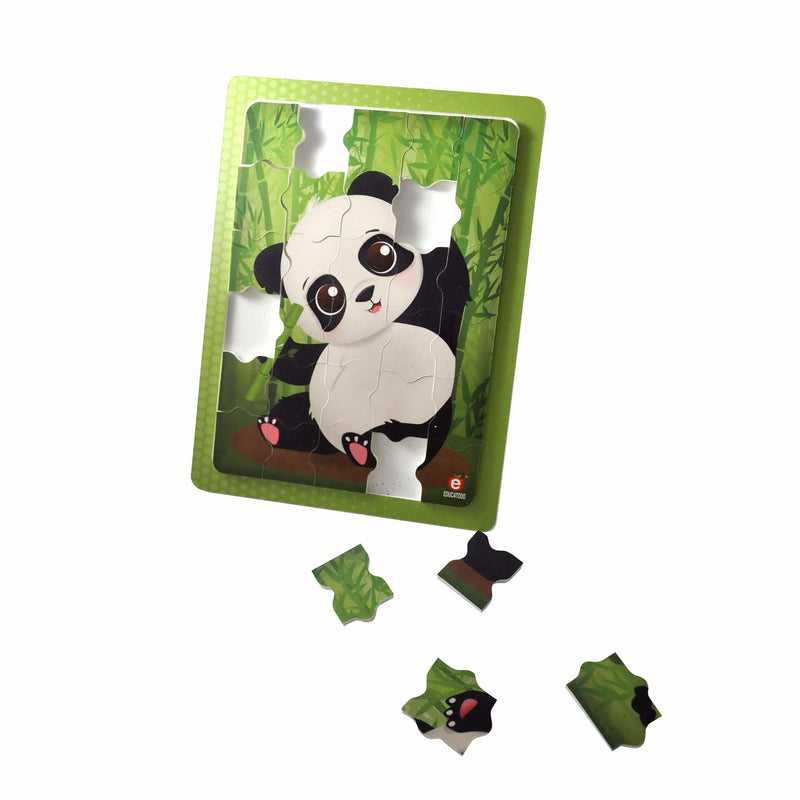 Rompecabezas El Oso Panda C/M Gde. 28 x 21 cm - Educatodo material didáctico y juegos educativos - Educatodo