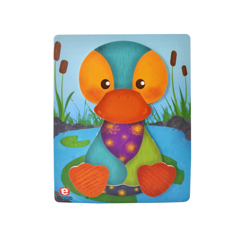 Rompecabezas El Pato S/M 21.5 x 17 cm - Educatodo material didáctico y juegos educativos - Educatodo