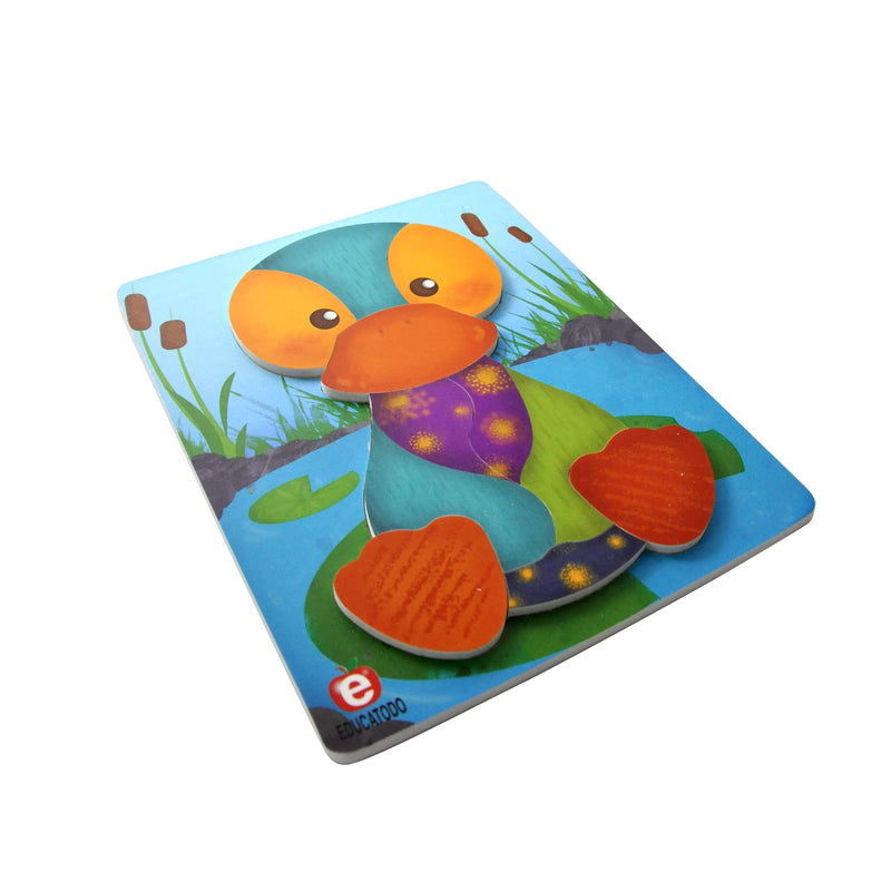 Rompecabezas El Pato S/M 21.5 x 17 cm - Educatodo material didáctico y juegos educativos - Educatodo