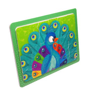 Rompecabezas El Pavo Real C/M Gde. 28 x 21 cm - Educatodo material didáctico y juegos educativos - Educatodo