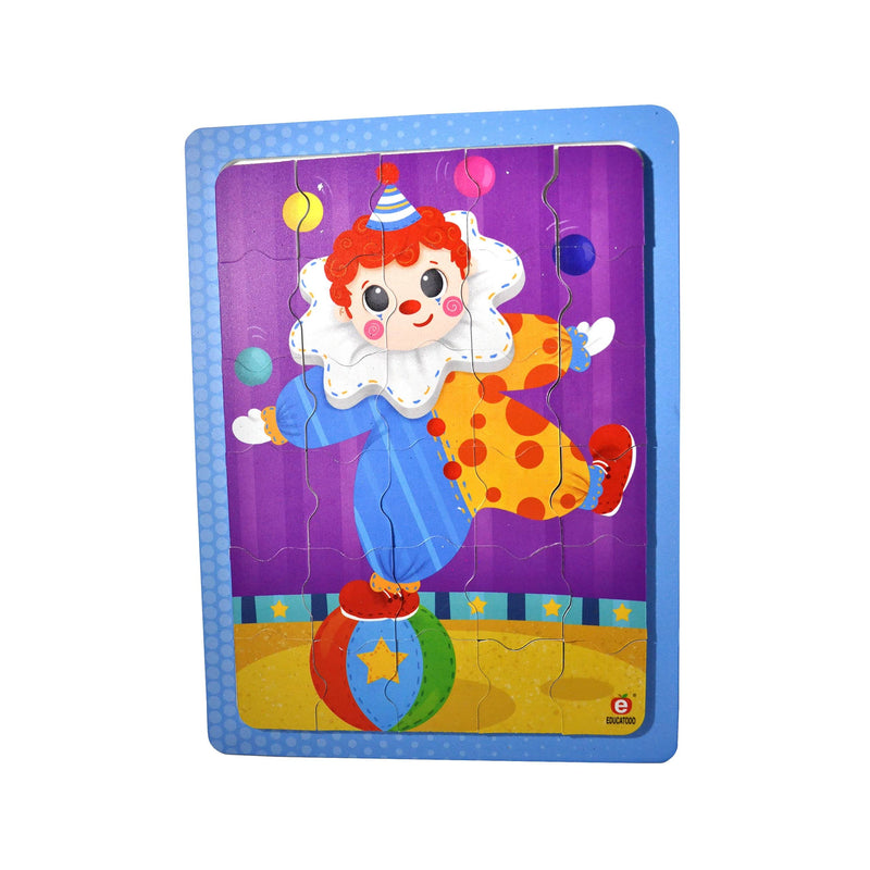 Rompecabezas El Payaso C/M Gde. 28 x 21 cm - Educatodo material didáctico y juegos educativos - Educatodo
