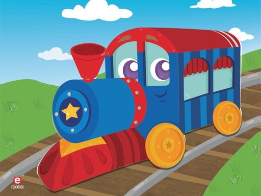 Rompecabezas El Tren 28 x 21 cm - Educatodo material didáctico y juegos educativos - Educatodo