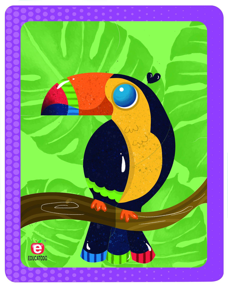Rompecabezas El Tucán C/M Ch.21.5 x 17 cm - Educatodo material didáctico y juegos educativos - Educatodo