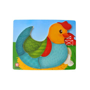 Rompecabezas La Gallina 21.5 x 17 cm - Educatodo material didáctico y juegos educativos - Educatodo