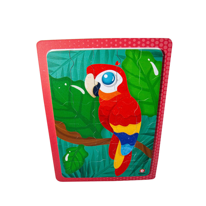 Rompecabezas La Guacamaya C/M Gde. 28 x 21 cm - Educatodo material didáctico y juegos educativos - Educatodo