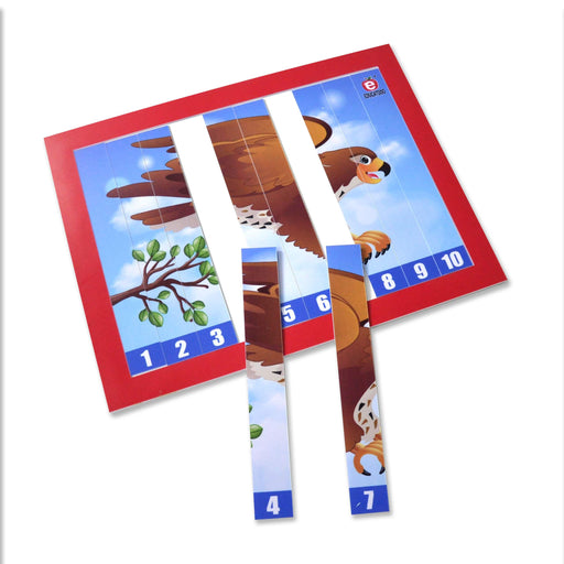 Rompecabezas Lineal Águila - Educatodo material didáctico y juegos educativos - Educatodo
