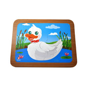 Rompecabezas Pato con cría - Educatodo material didáctico y juegos educativos - Educatodo