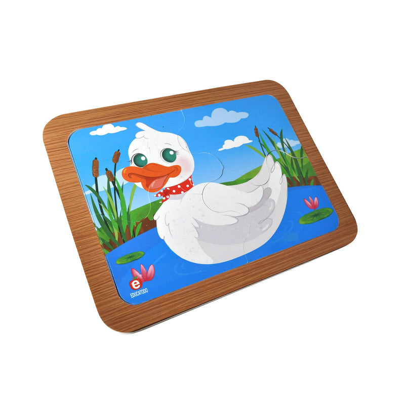 Rompecabezas Pato con cría - Educatodo material didáctico y juegos educativos - Educatodo