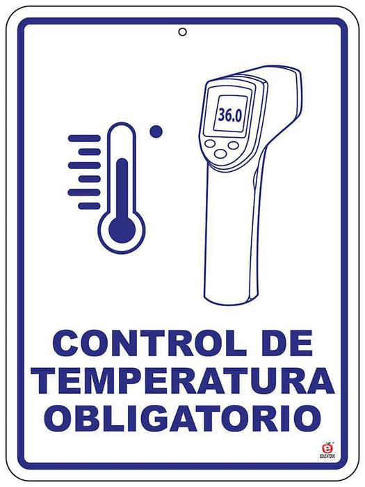 Señal Control de Temperatura Obligatorio - Educatodo material didáctico y juegos educativos - Educatodo