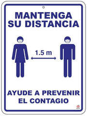 Señal Mantenga su Distancia - Educatodo material didáctico y juegos educativos - Educatodo