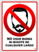 Señal No Usar Barba Ni Bigote De Cualquier Tipo - Educatodo material didáctico y juegos educativos - Educatodo