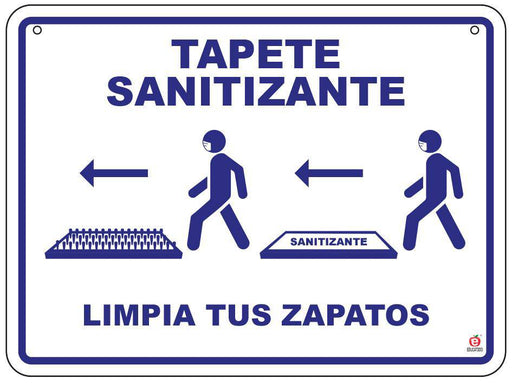 Señal Tapete Sanitizante - Educatodo material didáctico y juegos educativos - Educatodo