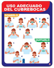 Señal Uso Adecuado De Cubrebocas - Educatodo material didáctico y juegos educativos - Educatodo