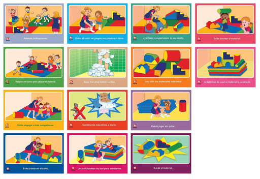 Paquete De Señales Psicomotricidad - Educatodo material didáctico y juegos educativos - Educatodo