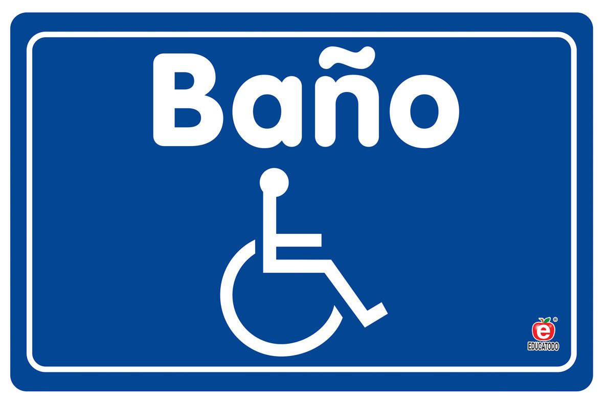 Señal Baño Discapacitados — Educatodo