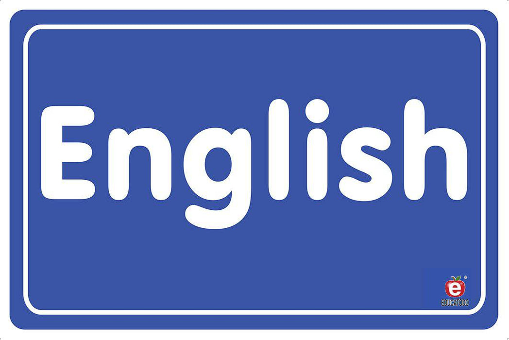 Señal English - Educatodo material didáctico y juegos educativos - Educatodo