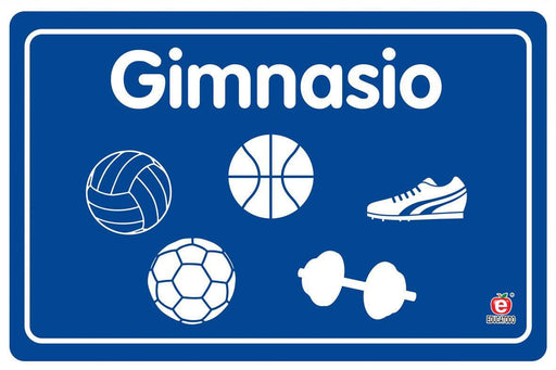 Señal Gimnasio - Educatodo material didáctico y juegos educativos - Educatodo