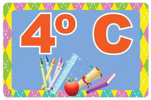 Señal Grupo 4°C - Educatodo material didáctico y juegos educativos - Educatodo