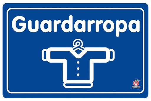 Señal Guardaropa - Educatodo material didáctico y juegos educativos - Educatodo