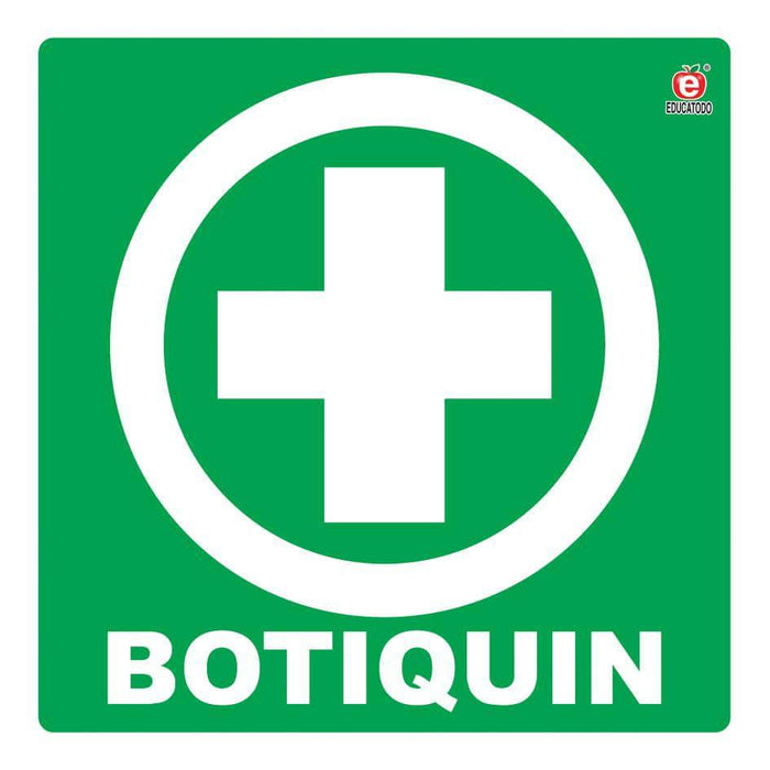 Señal Individual Botiquín - Educatodo material didáctico y juegos educativos - Educatodo
