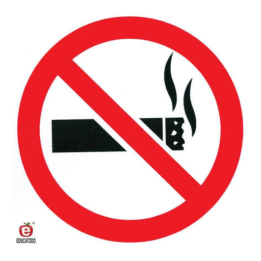 Señal Individual No Fumar - Educatodo material didáctico y juegos educativos - Educatodo