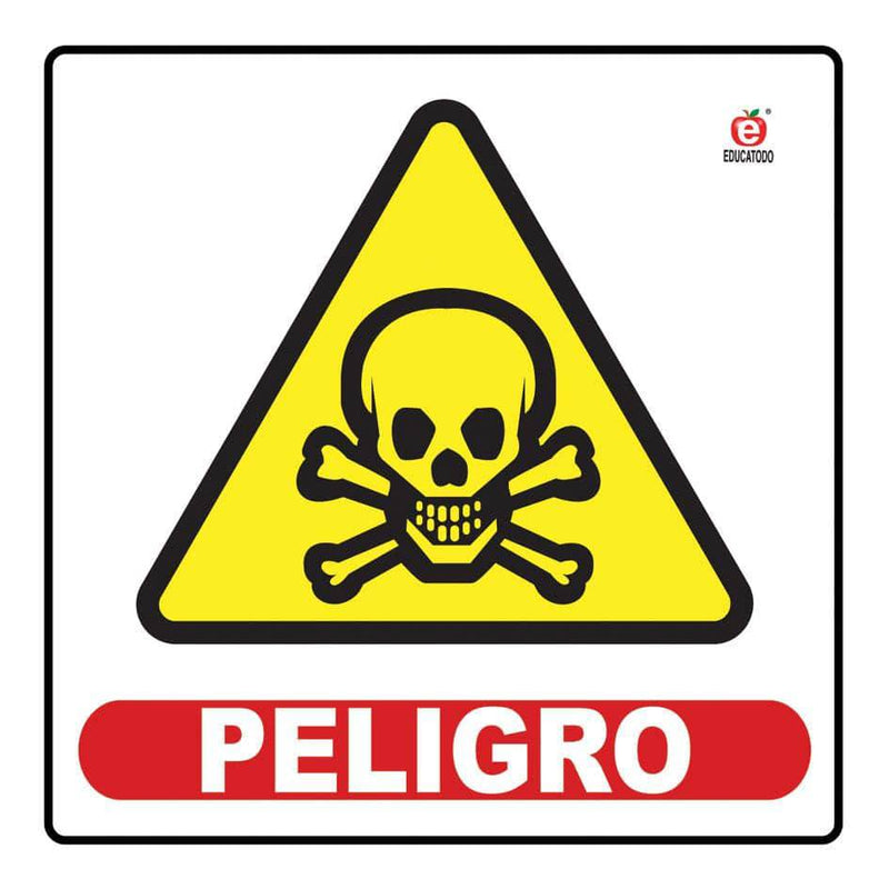 Señal Individual Peligro - Educatodo material didáctico y juegos educativos - Educatodo