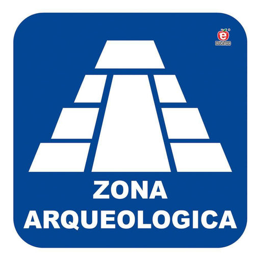 Señal Individual Zona Arqueológica - Educatodo material didáctico y juegos educativos - Educatodo