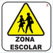 Señal Individual Zona Escolar - Educatodo material didáctico y juegos educativos - Educatodo