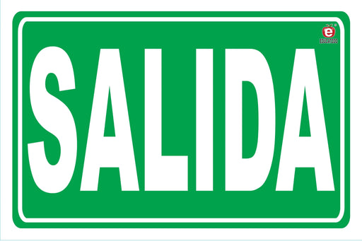 Señal Salida - Educatodo material didáctico y juegos educativos - Educatodo