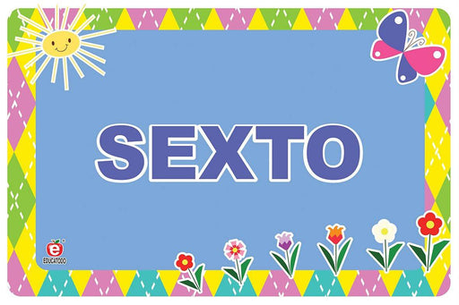 Señal Sexto - Educatodo material didáctico y juegos educativos - Educatodo