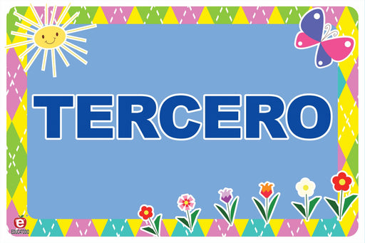 Señal Tercero - Educatodo material didáctico y juegos educativos - Educatodo