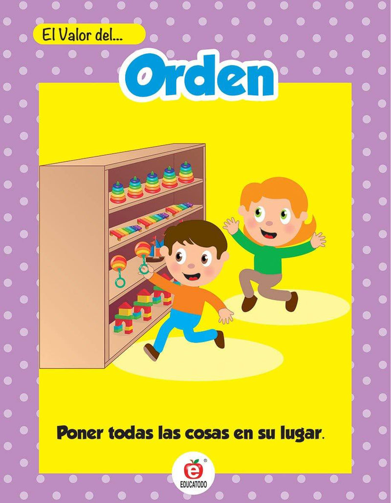 Señalamiento El Valor del Orden - Educatodo material didáctico y juegos educativos - Educatodo