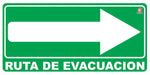 Señalamiento Ruta de Evacuación Derecha - Educatodo material didáctico y juegos educativos - Educatodo
