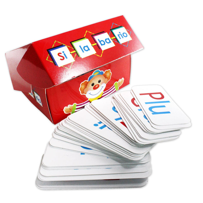 Silabario Script 222 tarjetas - Educatodo material didáctico y juegos educativos - Educatodo