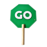 Sign Stop/Go With Handle 30 x 19.5 cm - Educatodo material didáctico y juegos educativos - Educatodo