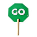 Sign Stop/Go With Handle 30 x 19.5 cm - Educatodo material didáctico y juegos educativos - Educatodo
