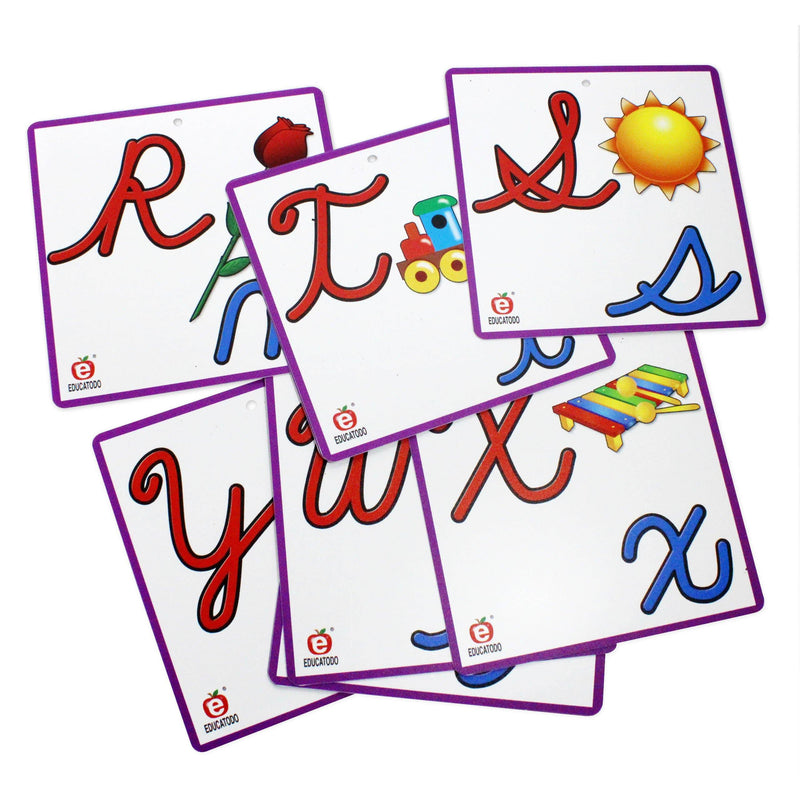 Super Abecedario Cursiva - Educatodo material didáctico y juegos educativos - Educatodo