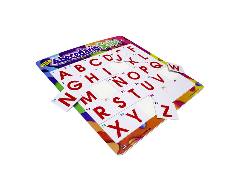 Tablero Abecedario Script - Educatodo material didáctico y juegos educativos - Educatodo