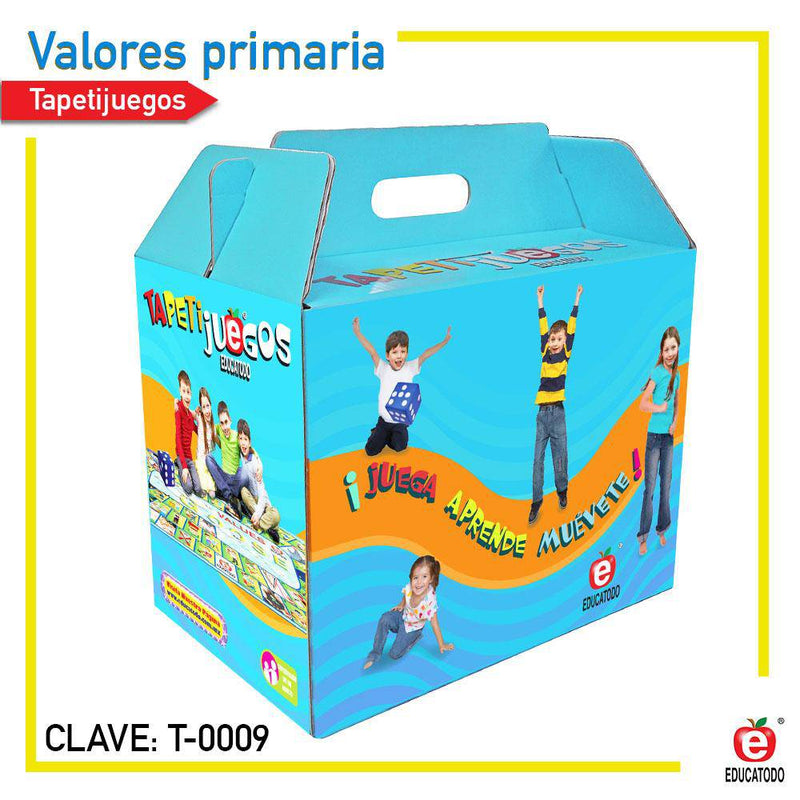 Tapetijuego Valores Primaria - Educatodo material didáctico y juegos educativos - Educatodo