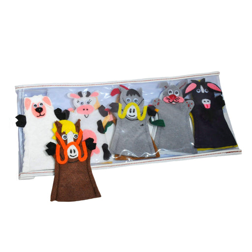 Juego de 10 Títeres Digitales Animales de la Granja - Educatodo material didáctico y juegos educativos - Educatodo